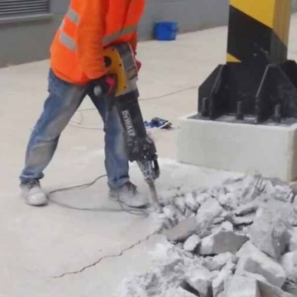 Kompresörle Beton Kırımı 1